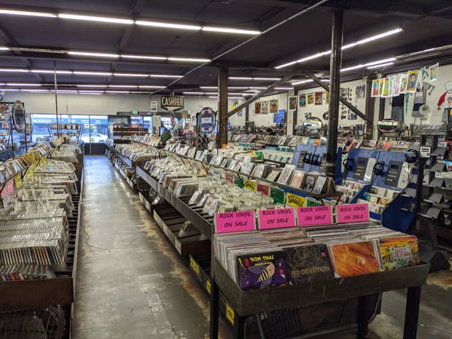 Rick at Streetlight Records